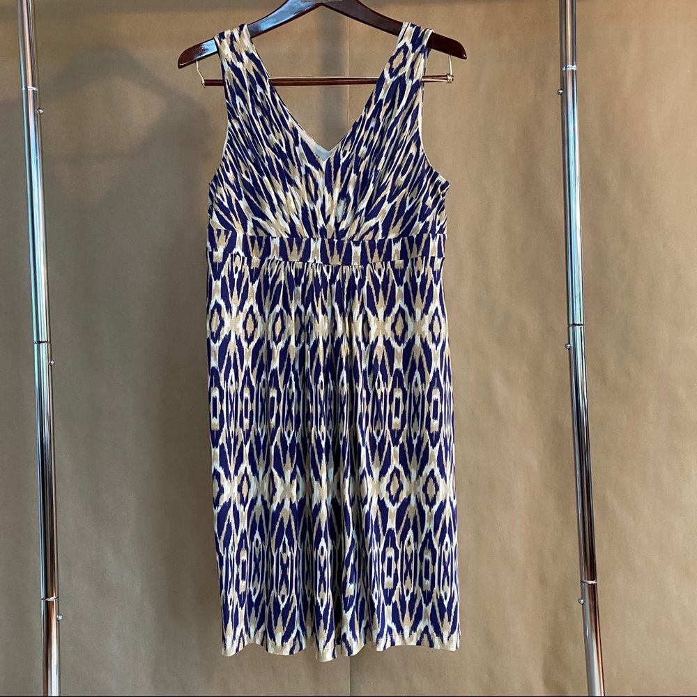 Loft Animal Print Jersey Dress